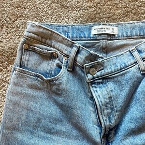 Abercrombie & Fitch Light Blue High Rise Women Jeans